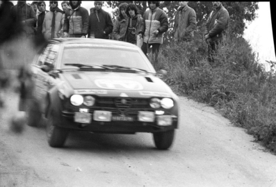 Mauro Pregliasco - Vittorio Reisoli
13º Rallye dell'Isola d'Elba 1980. Alfa Romeo Alfetta Turbodelta (MI 61873G). Abandonó.

Del 17 al 19 de Abril, Portoferraio, Italia.
Superficie: asfalto - tierra.

Tomaron la salida 140 equipos, finalizaron 35.@
Palabras clave: Mauro_Pregliasco;Vittorio_Reisoli;Elba;Alfa_Romeo;1980