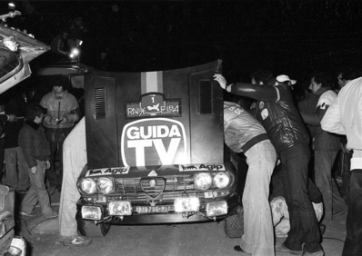 Mauro Pregliasco - Vittorio Reisoli
13º Rallye dell'Isola d'Elba 1980. Alfa Romeo Alfetta Turbodelta (MI 61873G). Abandonó.

Del 17 al 19 de Abril, Portoferraio, Italia.
Superficie: asfalto - tierra.

Tomaron la salida 140 equipos, finalizaron 35.@
Palabras clave: Mauro_Pregliasco;Vittorio_Reisoli;Elba;Alfa_Romeo;1980;Asistencias
