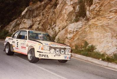 Dario Cerrato - Luciano Guizzardi
13º Rallye dell'Isola d'Elba 1980. Opel Ascona 400 (NA E47582). Abandonó.

Del 17 al 19 de Abril, Portoferraio, Italia.
Superficie: asfalto - tierra.

Tomaron la salida 140 equipos, finalizaron 35.@
Palabras clave: ;Elba;Opel;1980