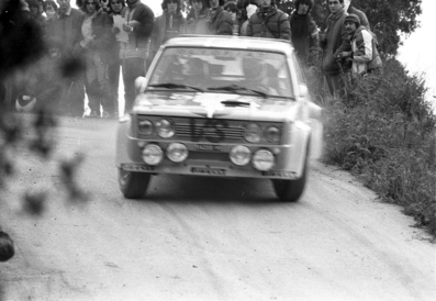 Aldo Pasetti - Roberto Stradiotto
13º Rallye dell'Isola d'Elba 1980. Fiat 131 Abarth. Abandonó.

Del 17 al 19 de Abril, Portoferraio, Italia.
Superficie: asfalto - tierra.

Tomaron la salida 140 equipos, finalizaron 35.@
Palabras clave: Fiat;Elba;1980