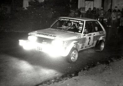 Guy Frequelin - Jean Todt
24º Tour de Corse - Rallye de France 1980. Talbot Sunbeam Lotus (NVC 444W). Abandonó por accidente en SS14 St Roch - Suariccio de 78.40 km.

Fréquelin estaba en lucha para ganar el Campeonato ese año, éste alcanzo a Darniche en pleno tramo cronometrado, quiso adelantarlo, y Darniche no se dejó... los 2 acabaron fuera de la carretera.

Existieron mas que palabras después de este percance entre Fréquelin y Darniche.

Del 24 al 25 de Octubre, Ajaccio, Córcega, Francia.
Superficie: asfalto.
El Rally tenia un total de 1603 km de los que 1128 km divididos en 18 tramos eran especiales.

Kilòmetros de algunos tramos:
SS2 Acqua d'Oria - Bicchisano de 69.10 km
SS5 Liamone - Suaricchio de 83.70 km
SS6 Santa Maria - Abbazia de 114.20 km
SS8 Aullene de 81.80 km
SS9 Muracciole - Pont St Laurent de 84.20 km
SS11 Barchetta - Ponte Nuovo de 80.10 km
SS12 Moltifao - Montegrosso de 78.80 km
SS13 Calvi - Marignana de 95.30 km
SS14 St Roch - Suariccio de 78.40 km
SS17 Quenza - Santa Giulia de 86.50 km
SS18 Calvese - Agosta de 58.80 km

Se inscribieron 133, tomaron la salida 122, finalizaron 16.@
Palabras clave: ;Corse;Corcega;Talbot;Sunbeam;Lotus;1980