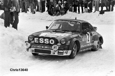 Hannu Mikkola - Arne Hertz
48º Rallye Automobile de Monte-Carlo 1980. Porsche 911 SC (5105 RB 34). Abandonó por la transmision del coche en SS11 La Motte - St Nazaire le Desert de 20 Km.

Del 19 al 25 de Enero, Monte-Carlo.
Superficie: asfalto - nieve.

El Rally tenia un total de 3063.30 km de los que 695.30 km divididos en 33 tramos eran especiales, (4 de ellas fueron canceladas SS17 Pont du Fosse - Romette de 21 Km, SS20 Col du Corobin de 15 Km, SS32 Pont des Miolans - St Auban 2 de 24 Km y SS33 Roquesteron - Boyon 3 de 18 Km).

Se inscribieron 255 equipos, tomaron la salida 237, finalizaron 88.@
Palabras clave: ;Porsche;Montecarlo;1980;nieve