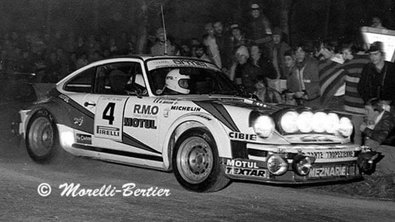 Bernard Beguin - Jean Jacques Lenne
28º Rally Costa Brava 1980. Porsche 911 SC 3.0 (3587 UV 38) Preparación Meznarie. Abandonó por la transmisión del coche en SS Sant Mateu de Montnegre.

Del 8 al 10 de Febrero, Lloret de Mar, Girona, Catalunya, España.

Superficie: Asfalto - Tierra con un total de 416,90 km cronometrados.

Tomaron la salida 88 equipos, finalizaron 32.

© Morelli-Bertier en SS Cladells
@
Palabras clave: Bernard_Beguin;Porsche;Costa_Brava;Catalunya;1980