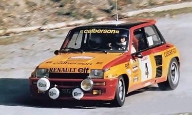 Jean Ragnotti - Jean-Marc Andrié
24º Tour de Corse - Rallye de France 1980. Renault 5 Turbo (126 TZ 91). Abandonó por el alternador en SS14 St Roch - Suariccio de 78.40 Km.

Del 24 al 25 de Octubre, Ajaccio, Córcega, Francia.
Superficie: asfalto.asphalt 1128.10 km

El Rally tenia un total de 1603 km de los que 1128.10 km divididos en 18 tramos eran especiales.

Kilómetros de algunos de los tramos:
SS2 Acqua d'Oria - Bicchisano de 69.10 km
SS5 Liamone - Suaricchio de 83.70 km
SS6 Santa Maria - Abbazia de 114.20 km
SS8 Aullene de 81.80 km
SS9 Muracciole - Pont St Laurent de 84.20 km
SS11 Barchetta - Ponte Nuovo de 80.10 km
SS12 Moltifao - Montegrosso de 78.80 km
SS13 Calvi - Marignana de 95.30 km
SS14 St Roch - Suariccio de 78.40 km
SS17 Quenza - Santa Giulia de 86.50 km
SS18 Calvese - Agosta de 58.80 km

Se inscribieron 133, tomaron la salida 122, finalizaron 16.
@
Palabras clave: ;Corse;Corcega;Renault;Turbo;1980