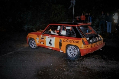 Jean Ragnotti - Jean-Marc Andrié
24º Tour de Corse - Rallye de France 1980. Renault 5 Turbo (126 TZ 91). Abandonó por el alternador en SS14 St Roch - Suariccio de 78.40 Km.

Del 24 al 25 de Octubre, Ajaccio, Córcega, Francia.
Superficie: asfalto.asphalt 1128.10 km

El Rally tenia un total de 1603 km de los que 1128.10 km divididos en 18 tramos eran especiales.

Kilómetros de algunos de los tramos:
SS2 Acqua d'Oria - Bicchisano de 69.10 km
SS5 Liamone - Suaricchio de 83.70 km
SS6 Santa Maria - Abbazia de 114.20 km
SS8 Aullene de 81.80 km
SS9 Muracciole - Pont St Laurent de 84.20 km
SS11 Barchetta - Ponte Nuovo de 80.10 km
SS12 Moltifao - Montegrosso de 78.80 km
SS13 Calvi - Marignana de 95.30 km
SS14 St Roch - Suariccio de 78.40 km
SS17 Quenza - Santa Giulia de 86.50 km
SS18 Calvese - Agosta de 58.80 km

Se inscribieron 133, tomaron la salida 122, finalizaron 16.
@
Palabras clave: ;Corse;Corcega;Renault;Turbo;1980
