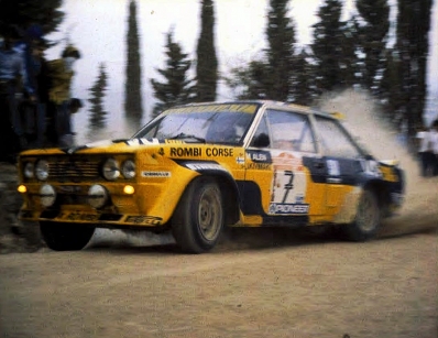 Markku Alén - Ilkka Kivimaki
22º Rallye San Remo 1980. Fiat 131 Abarth (PD 514333). Abandonó por motor en SS18 Martini Egal 2 de 11.70 Km.

Del 6 al 11 de Octubre, Sanremo, Imperia, Liguria, Italia.
Superficie: asfalto - tierra.
El Rally tenia un total de 2868.00 km de los que 821.00 km divididos en 51 tramos eran especiales, (2 de ellas fueron canceladas SS7 y SS8).
Se inscribieron 88 equipos, tomaron la salida 77, finalizaron 19.@
Palabras clave: Markku_Alen;Fiat;Abarth;Sanremo;1980