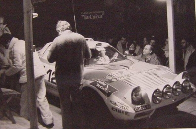 Isidro (Bilo) Oliveras - Manolo Vidal
28º Rally Costa Brava 1980. Lancia Stratos HF (MI V32439). No comenzò la tercera etapa.
Tomaron la salida 88 equipos, finalizaron 32.@
Palabras clave: ;Lancia;Stratos;Costa_Brava;1980