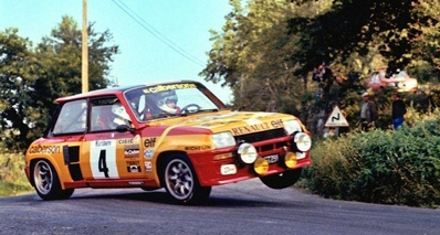 Jean Ragnotti - Jean-Marc Andrié
39º Tour France Automobile 1980. Renault 5 Turbo -Gr.4- (126 TZ 91) Renault Elf Calberson. Abandonó por fuego en el coche.
Renault Elf Calberson
Debut del Renault 5 Turbo.

Del 17 al 20 de Septiembre, Villeurbanne, Auvernia-Ródano-Alpes, Lyon y Nice, Provenza-Alpes-Costa Azul, Francia.
Superficie: asfalto. 

El Rally tenía un total de 2622.00 km de los que 770.00 km eran cronometrados.  No sabemos en cuantos tramos especiales se dividían éstos 770.00 km.

Tomaron la salida 80 equipos, finalizaron 33.@
Palabras clave: ;Renault;Turbo;Francia;1980;Grupo_B;debut;Tour_France_Automobile