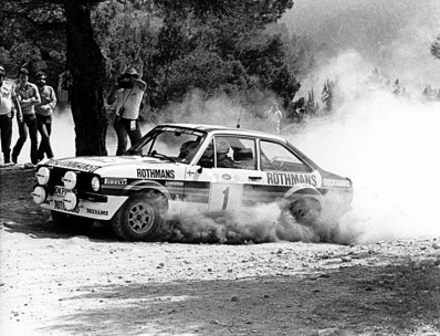 Ari Vatanen - David Richards
28º Acrópolis Rally 1981. Ford Escort RS1800 MKII (DKP 191T). Clasificado 1º.

Del 1 al 4 de Junio, Atenas - Piraeus, Grecia.
Superficie: tierra.

El Rally tenia un total de 2506 km de los que 995.59 km divididos en 57 tramos eran especiales, (2 de ellas fueron canceladas SS4 New Prodromos de 33 Km y SS35 Mandra de 7.90 Km).

Tomaron la salida 133 equipos, finalizaron 22.@
Palabras clave: ;Ford;Escort;RS1800;MKII;Grecia;Acropolis;1981;MKII