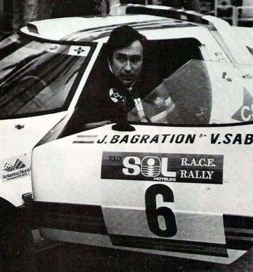 Jorge Bagration - Victor Sabater
4º Rally Sierra Morena 1981. Lancia Stratos HF (Rothmans Rally Team). Clasificado 1º.

Del 13 al 14 de Junio, Córdoba, Andalucía, España.
Superficie: asfalto. @
Palabras clave: Jorge_Bagration;Victor_Sabater;Lancia;Stratos;1981;Sierra_Morena;Personajes