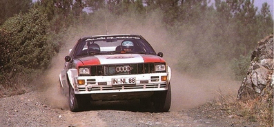 Michèle Mouton - Fabrizia Pons
23º Rally de Sanremo 1981. Audi Quattro (IN-NL 88). Clasificada 1ª.

Era la primera vez que una mujer ganaba una prueba del Mundial de Rallyes.... GRANDE MICHELE Y FABRIZIA !!!!

Del 5 y el 10 de Octubre, Sanremo, Italia.
Superficie: asfalto - tierra.

El Rally tenia un total de 2847 km de los que 751 km divididos en 61 tramos eran especiales, (2 de ellas fueron canceladas SS51 y SS56 San Romolo).

Tomaron la salida 63 equipos, finalizaron 27.
@
Palabras clave: Michele_Mouton;Audi;Quattro;Sanremo;1981;Mujeres;Womens