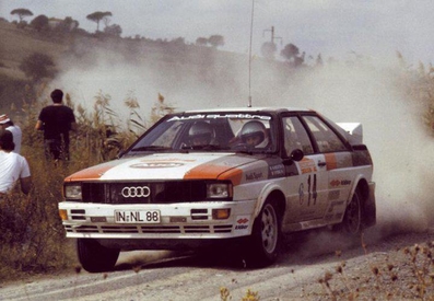 Michèle Mouton - Fabrizia Pons
23º Rally de Sanremo 1981. Audi Quattro (IN-NL 88). Clasificada 1ª.

Era la primera vez que una mujer ganaba una prueba del Mundial de Rallyes.... GRANDE MICHELE Y FABRIZIA !!!!

Del 5 y el 10 de Octubre, Sanremo, Italia.
Superficie: asfalto - tierra.

El Rally tenia un total de 2847 km de los que 751 km divididos en 61 tramos eran especiales, (2 de ellas fueron canceladas SS51 y SS56 San Romolo).

Tomaron la salida 63 equipos, finalizaron 27.
@
Palabras clave: Michele_Mouton;Audi;Quattro;Sanremo;1981