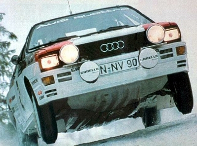 Hannu Mikkola - Arne Hertz
31º International Suecia Rally 1981. Audi Quattro (IN-NV 90). Clasificado 1º.

Dominaron el Rally desde el principio hasta el final. Hicieron el mejor tiempo "scrath" en las 25 especiales de las que constaba la prueba.

Del 13 al 15 de Febrero, Suecia.
Superficie: nieve - hielo.

El Rally tenia un total de 1368.00 km de los que 369.00 km divididos en 25 tramos eran especiales.

Tomaron la salida 116 equipos, finalizaron 73.@
Palabras clave: ;Audi;Quattro;nieve;Suecia;1981;