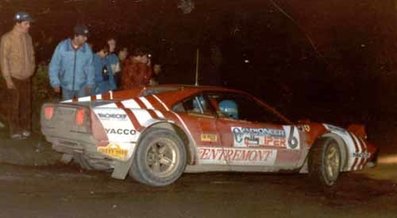 Jean-Claude Andruet  - Denise Emmanuelli
11º Rally 4 Regioni 1981. Ferrari 308 GTB. Clasificado 1º.
Tomaron la salida 92 participantes, finalizaron 47.
(Photo M&R)@
Palabras clave: Jean-Claude_Andruet;Ferrari;GTB;Regioni;1981