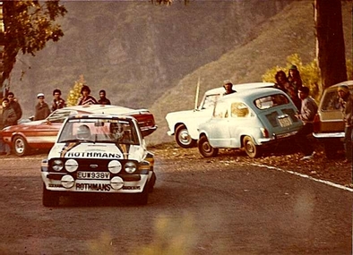 Ari Vatanen - David Richards
8º Rally Maspalomas 1981. Ford Escort RS 1800 MKII (EUW 938V). Clasificado 2º.

Del 10 al 12 de Abril, Islas Canarias, Las Palmas, España.
Superficie: asfalto, con un total de 860.40 km, incluyendo  27 tramos cronometrados.

Tomaron la salida 57 equipos, finalizaron 31.@
Palabras clave: ;Maspalomas;Canarias;Ford;Escort;MKII;1981
