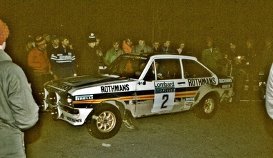 Ari Vatanen - David Richards
30º Lombard RAC Rally 1981. Ford Escort RS1800 MKII (VLE 756X). Clasificado 2º.

Del 22 al 24 de Noviembre, Chester, Cheshire, Inglaterra.
Superficie: asfalto - tierra.

El Rally tenia un total de 2720 km de los que 722 km divididos en 65 tramos eran especiales.

Se inscribieron 154 equipos, tomaron la salida 151, finalizaron 54.@
Palabras clave: ;Ford;Escort;MKII;Gran_Bretaña;1981;RAC_Rally