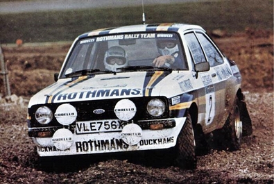 Ari Vatanen - David Richards
30º Lombard RAC Rally 1981. Ford Escort RS1800 MKII (VLE 756X). Clasificado 2º.

Del 22 al 24 de Noviembre, Chester, Cheshire, Inglaterra.
Superficie: asfalto - tierra.

El Rally tenia un total de 2720 km de los que 722 km divididos en 65 tramos eran especiales.

Se inscribieron 154 equipos, tomaron la salida 151, finalizaron 54.@
Palabras clave: ;Ford;Escort;MKII;Gran_Bretaña;1981;RAC_Rally