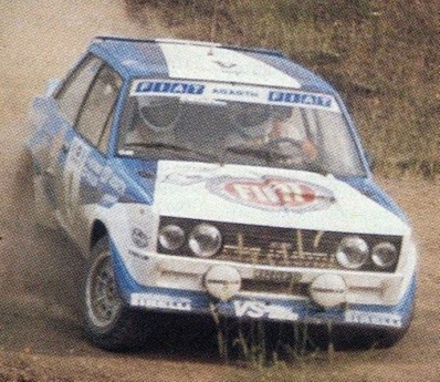 Markku Alen - Ilkka Kivimaki
28 º Acropolis Rally 1981. Fiat 131 Abarth (TO-92449R). Clasificado 2º.

Del 1 al 4 de Junio, Atenas - Piraeus, Grecia.
Superficie: tierra.

El Rally tenía un total de 2,504.60 km de los que 995.59 km divididos en 57 tramos eran especiales, (2 de ellos fueron cancelados, SS4 Neos Prodromos de 33.02 km y SS35 Mandra de 7.91 km).

Se inscribieron 133 equipos, tomaron la salida 133, finalizaron 22.@
Palabras clave: Markku_Alen;Fiat;Abarth;Grecia;1981;Acropolis