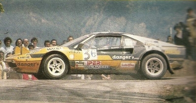 Mauro Pregliasco - Mauro Mannini
11º Rally 4 Regioni 1981. Ferrari 308 GTB (TV 483187). Clasificado 2º.

Del 14 al 16 de Mayo, Salice Terme, Pàvia, Italia.
Superficie: asfalto.

Tomaron la salida 92 equipos, finalizaron 47.@
Palabras clave: Mauro_Pregliasco;Ferrari;GTB;Regioni;1981