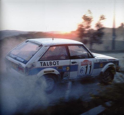 Henri Toivonen - Fred Gallagher
23º Rallye Sanremo 1981. Talbot Sunbeam Lotus (NVC 777W). Clasificado 2º.

Del 5 al 10 de Octubre, Sanremo, Imperia, Liguria, Italia.
Superficie: asfalto - tierra.

El Rally tenia un total de 2792.00 km de los que 751.06 km divididos en 61 tramos eran especiales, (2 de ellas fueron canceladas SS51 Upega de 12.35 km y SS56 San Romolo de 34.95 km).

Tomaron la salida 63 equipos, finalizaron 27.@
Palabras clave: Henri_Toivonen;Talbot;Sunbeam;Lotus;Sanremo;1981