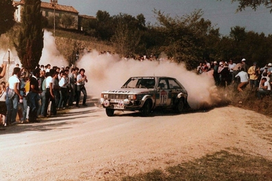 Henri Toivonen - Fred Gallagher
23º Rallye Sanremo 1981. Talbot Sunbeam Lotus (NVC 777W). Clasificado 2º.

Del 5 al 10 de Octubre, Sanremo, Imperia, Liguria, Italia.
Superficie: asfalto - tierra.

El Rally tenia un total de 2792.00 km de los que 751.06 km divididos en 61 tramos eran especiales, (2 de ellas fueron canceladas SS51 Upega de 12.35 km y SS56 San Romolo de 34.95 km).

Tomaron la salida 63 equipos, finalizaron 27.@
Palabras clave: Henri_Toivonen;Talbot;Sunbeam;Lotus;Sanremo;1981