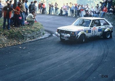 Henri Toivonen - Fred Gallagher
23º Rallye Sanremo 1981. Talbot Sunbeam Lotus (NVC 777W). Clasificado 2º.

Del 5 al 10 de Octubre, Sanremo, Imperia, Liguria, Italia.
Superficie: asfalto - tierra.

El Rally tenia un total de 2792.00 km de los que 751.06 km divididos en 61 tramos eran especiales, (2 de ellas fueron canceladas SS51 Upega de 12.35 km y SS56 San Romolo de 34.95 km).

Tomaron la salida 63 equipos, finalizaron 27.@
Palabras clave: Henri_Toivonen;Fred_Gallagher;Talbot;Sunbeam;Lotus;Sanremo;1981