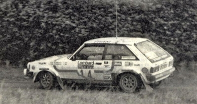 Stig Blomqvist - Björn Cederberg
30º Lombard RAC Rally 1981. Talbot Sunbeam Lotus (LAC 999V). Clasificado 3º.

Del 22 al 24 de Noviembre, Chester, Cheshire, Inglaterra.
Superficie: asfalto - tierra.

El Rally tenia un total de 2720 km de los que 722 km divididos en 65 tramos eran especiales.

Se inscribieron 154 equipos, tomaron la salida 151, finalizaron 54.@
Palabras clave: Stig_Blomqvist;Talbot;Lotus;Sunbeam;Gran_Bretaña;RAC_Rally;1981