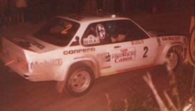 Antonio Fassina (Tony) - Roberto Dalpozzo (Rudy)
14º Rallye dell'Isola d'Elba 1981. Opel Ascona 400 (NA E64050). Clasificado 3º.

Del 22 al 24 de Abril, Campo di Marina, Toscana, Livorno, Italia.
Superficie: asfalto - tierra.

Tomaron la salida 112 equipos, finalizaron 33.@
Palabras clave: Antonio_Fassina;Rudy;Elba;Opel;1981