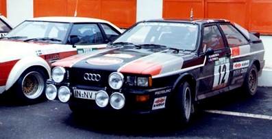 Michèle Mouton - Fabrizia Pons
15º Rallye de Portugal - Vinho do Porto 1981. Audi Quattro (IN-NV 90). Clasificada 4ª.

Del 4 al 7 de Marzo, Estoril, Cascais, Lisboa, Portugal.
Superficie: asfalto - tierra.

El Rally tenia un total de 2571.00 km de los que 678.00 km divididos en 46 tramos eran especiales.

Se inscribieron 110 equipos, tomaron la salida 95, finalizaron 24.@
Palabras clave: Michele_Mouton;Audi;Quattro;Portugal;1981;Parque_Cerrado;Mujeres;Womens