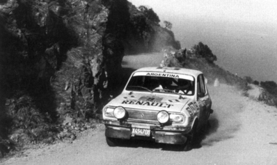 Ernesto María Soto - Carlos Silva
2º Rally Codasur 1981. Renault 12 TS (X454708). Clasificado 4º.

Del 18 al 23 de Julio, Buenos Aires, Tucuman, Argentina.
Superficie: tierra.

La prueba constaba de 4 etapas con 1346.60 km cronometrados divididos en 17 tramos cronometrados (1 de ellos fue cancelado SS1 La Pampa de 14.00 km).

Tomaron la salida 103 equipos, finalizaron 26.@
Palabras clave: Ernesto_Maria_Soto;Carlos_Silva;Argentina;Renault;1981
