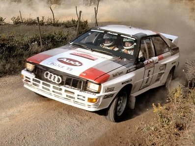 Hannu Mikkola - Arne Hertz
23º Rally de Sanremo 1981. Audi Quattro (IN-NM 61). Clasificado 4º.

Del 5 y el 10 de Octubre, Sanremo, Italia.
Superficie: asfalto - tierra.

El Rally tenia un total de 2847 km de los que 751 km divididos en 61 tramos eran especiales, (2 de ellas fueron canceladas SS51 y SS56 San Romolo).

Tomaron la salida 63 equipos, finalizaron 27.@
Palabras clave: ;Audi;Quattro;Sanremo;1981