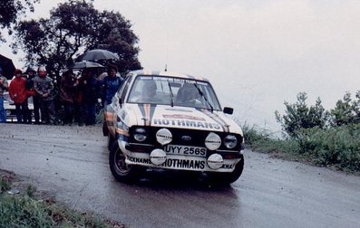 Pentti Airikkala - Risto Virtanen
14º Rallye dell'Isola d'Elba 1981. Ford Escort RS 1800 MKII (UYY 256S). Clasificado 4º.

Del 22 al 24 de Abril, Campo di Marina, Toscana, Livorno, Italia.
Superficie: asfalto - tierra.

Tomaron la salida 112 equipos, finalizaron 33.@
Palabras clave: Pentti_Airikkala;Risto_Virtanen;Elba;Ford;1981