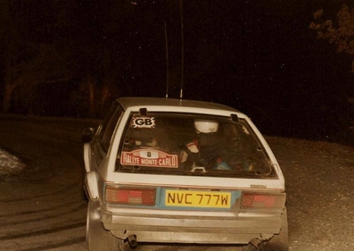 Henri Toivonen - Fred Gallagher
49º Rallye Automobile de Monte-Carlo 1981. Talbot Sunbeam Lotus (NVC 777W). Clasificado 5º.

Del 24 al 30 de Enero, Monte-Carlo.
Superficie: asfalto - nieve.

El Rally tenia un total de 3930.00 km de los que 750.00 km divididos en 32 tramos eran especiales.

Se inscribieron 274 equipos, tomaron la salida 263, finalizaron 133.@
Palabras clave: Henri_Toivonen;Talbot;Sunbeam;Lotus;Montecarlo;1981