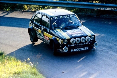 Jacques Panciatici - Patrick Thinnes
40º Tour France Automobile 1981. Volkswagen Golf GTi 1.6 (2347 RJ 02). Clasificado 6º.
Del 13 al 19 de Septiembre, Paris-Biarritz, Francia.
Superficie: asfalto.
La prueba tenía un total de 950.70 km cronometrados.
Tomaron la salida 80 equipos, finalizaron 33.

© Max Labatut.@
Palabras clave: Volkswagen;Golf;GTi;Tour_France_Automobile;Francia;1981