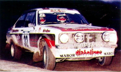 Rafael Cid -  Miguel Oliveira
15º Rallye de Portugal Vinho do Porto 1981. Ford Escort MKII (BT-56-16). Clasificado 7º.

Del 4 al 7 de Marzo, Estoril, Cascais, Lisboa, Portugal.
Superficie: asfalto - tierra.

El Rally tenia un total de 2571.00 km de los que 678.00 km divididos en 46 tramos eran especiales.

Se inscribieron 110 equipos, tomaron la salida 95, finalizaron 24.@
Palabras clave: Ford;Escort;MKII;Portugal;1981