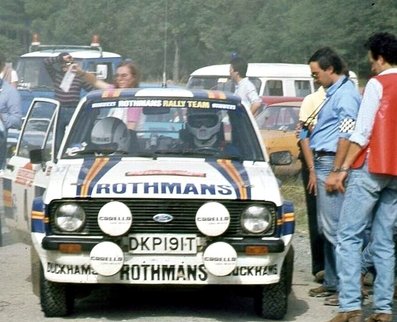 Ari Vatanen - David Richards
23º Rally de Sanremo 1981. Ford Escort RS1800 MKII (DKP191T). Clasificado 7º.

Del 5 al 10 de Octubre, Sanremo, Italia.
Superficie: asfalto - tierra.

El Rally tenia un total de 2847.00 km de los que 751.06 km divididos en 61 tramos eran especiales, (2 de ellas fueron canceladas SS51 Upega de 12.35 km y SS56 San Romolo de 34.95 km).

Tomaron la salida 63 equipos, finalizaron 27.@
Palabras clave: Ari_Vatanen;Ford;Escort;Mk2;Sanremo;1981;MKII