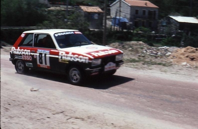 Pierre Toujan - Annick Peuvergne
25º Tour de Corse - Rallye de France 1981. Peugeot 104 ZS. Clasificado 13º.

Del 30 de Abril al 2 de Mayo, Ajaccio.
Superficie: asfalto.

El Rally tenia un total de 1613 km de los que 1144 km divididos en 24 tramos eran especiales.

Se inscribieron 126 equipos, tomaron la salida 120, finalizaron 42.
Palabras clave: Peugeot;Corse;Corcega;1981