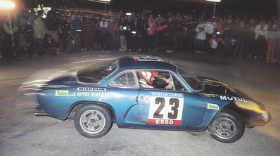 'Panic' - Felix Giallolacci
25º Tour de Corse - Rallye de France 1981. Renault-Alpine A110 1800. Clasificado 15º.

Del 30 de Abril al 2 de Mayo, Ajaccio.
Superficie: asfalto.

El Rally tenia un total de 1613 km de los que 1144 km divididos en 24 tramos eran especiales.

Se inscribieron 126 equipos, tomaron la salida 120, finalizaron 42.
Palabras clave: Renault;Alpine;A110;Corse;Corcega;1981