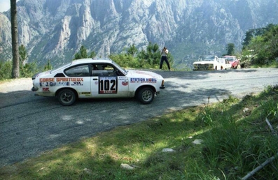 Martinetti - Poli
25º Tour de Corse - Rallye de France 1981. Opel Kadett GT/E. Clasificado 19º.

Del 30 de Abril al 2 de Mayo, Ajaccio.
Superficie: asfalto.

El Rally tenia un total de 1613 km de los que 1144 km divididos en 24 tramos eran especiales.

Se inscribieron 126 equipos, tomaron la salida 120, finalizaron 42.
Palabras clave: Opel;Kadett;Corse;Corcega;1981