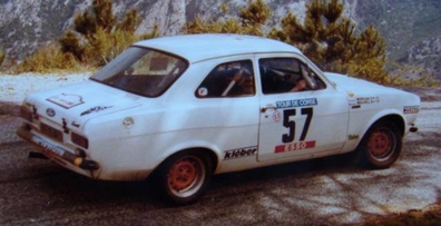 Bernard Maurel - Chantal Morgan
25º Tour de Corse - Rallye de France 1981. Ford Escort RS2000. Clasificado 35º.

Del 30 de Abril al 2 de Mayo, Ajaccio.
Superficie: asfalto.

El Rally tenia un total de 1613 km de los que 1144 km divididos en 24 tramos eran especiales.

Se inscribieron 126 equipos, tomaron la salida 120, finalizaron 42.
Palabras clave: Ford;Escort;Corse;Corcega;1981