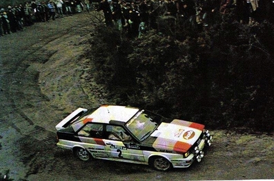 Hannu Mikkola - Arne Hertz
15º Rallye de Portugal - Vinho do Porto 1981. Audi Quattro (IN-NR 87). Abandonó por motor en SS25 Senhora da Graca de 40 Km.

Del 4 al 7 de Marzo, Estoril, Cascais, Lisboa, Portugal.
Superficie: asfalto - tierra.

El Rally tenia un total de 2571.00 km de los que 678.00 km divididos en 46 tramos eran especiales.

Se inscribieron 110 equipos, tomaron la salida 95, finalizaron 24.@
Palabras clave: ;Portugal;Audi;Quattro;1981