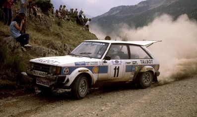 Henri Toivonen - Fred Gallagher
28º Acrópolis Rally 1981. Talbot Sunbeam Lotus (KKV 444V). Abandonó por la pérdida de los espárragos de la rueda en SS30 New Distomon 2 de 10 Km.

Del 1 al 4 de Junio, Atenas, Piraeus, Grecia.
Superficie: tierra.

El Rally tenia un total de 2506 km de los que 995.59 km divididos en 57 tramos eran especiales, (2 de ellas fueron canceladas SS4 New Prodromos de 33 Km y SS35 Mandra de 7.90 Km).

Tomaron la salida 133 equipos, finalizaron 22.@
Palabras clave: Henri_Toivonen;Fred_Gallagher;Talbot;Sunbeam;Lotus;Acropolis;Grecia;1981