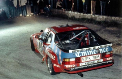 Jacques Almeras - Christian Gilbert 'Tilber'
25º Tour de Corse - Rallye de France 1981. Porsche 924 Carrera GTS (S-EK 2805). Abandonó por accidente en SS7 Palneca - Abazzia de 71,10 Km.

Del 30 de Abril al 2 de Mayo, Ajaccio, Córcega, Francia.
Superficie: asfalto.

El Rally tenia un total de 1613.00 km de los que 1144.60 km divididos en 24 tramos, eran especiales.

Se inscribieron 126 equipos, tomaron la salida 120, finalizaron 42.@
Palabras clave: ;Porsche;Carrera;GTS;Corse;Corcega;1981