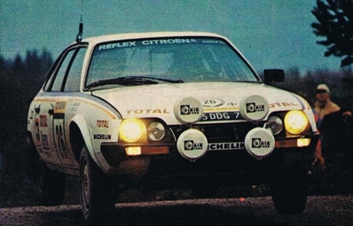 Jean-Paul Luc - Daniel Brichot
31º  Jyväskylän Suurajot - Rally de los 1000 Lagos 1981. Citröen CX 2400 GTI. Abandonó en SS13 Kostila de 16.74 Km, desconocemos el motivo.

Del 28 al 30 de Agosto, Jyväskylä, Finlandia.
Superficie: tierra.

El Rally tenia un total de 1418.89 km de los que 453.09 km divididos en 48 tramos eran especiales, (2 de ellas fueron canceladas SS11 y SS37 Ristijarvi de 13.20 Km).

Se inscribieron 152, tomaron la salida 146, finalizaron 66.@
Palabras clave: Citroen;CX2400;Finlandia;1981;