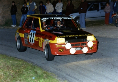 Jean-Pierre Manzagol - Georges Monti
25º Tour de Corse - Rallye de France 1981. Renault 5 Turbo. Abandonó por el alternador en SS15 Corbara - Monte Grosso de 13,90 Km.

Del 30 de Abril al 2 de Mayo, Ajaccio.
Superficie: asfalto.

El Rally tenia un total de 1613 km de los que 1144 km divididos en 24 tramos eran especiales.

Se inscribieron 126 equipos, tomaron la salida 120, finalizaron 42.
Palabras clave: Renault;Turbo;Corse;Corcega;1981