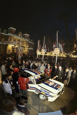 Walter Röhrl - Christian Geistdörfer
50º Rallye Automobile de Monte-Carlo 1982. Opel Ascona 400 (GG-CK 188). Clasificado 1º.

Del 16 al 22 de Enero, Monte Carlo.
Superficie: asfalto - nieve.

El Rally tenia un total de 4082.71 km de los que 747.81 km divididos en 32 tramos eran especiales, (2 de ellas fueron canceladas SS7 Trigance - Chateauvieux 1 de 28,53 Km y SS15 St Jean en Royans - La Chapelle en Vercors de 38,67 Km).

Se inscribieron 306 equipos, tomaron la salida 299, finalizaron 140.@
Palabras clave: Walter_Röhrl;Opel;Ascona;Montecarlo;1982