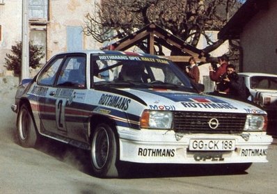 Walter Röhrl - Christian Geistdörfer
50º Rallye Automobile de Monte-Carlo 1982. Opel Ascona 400 (GG-CK 188). Clasificado 1º.

Del 16 al 22 de Enero, Monte Carlo.
Superficie: asfalto - nieve.

El Rally tenia un total de 4082.71 km de los que 747.81 km divididos en 32 tramos eran especiales, (2 de ellas fueron canceladas SS7 Trigance - Chateauvieux 1 de 28,53 Km y SS15 St Jean en Royans - La Chapelle en Vercors de 38,67 Km).

Se inscribieron 306 equipos, tomaron la salida 299, finalizaron 140.@
Palabras clave: Walter_Röhrl;Opel;Ascona;Montecarlo;1982