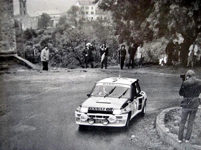 Jean Ragnotti - Jean-Marc Andrié
26º Tour de Corse - Rallye de France 1982. Renault 5 Turbo (50 VP 91). Clasificado 1º.

Del 6 al 8 de Mayo, Ajaccio, Córcega, Francia.
Superficie: asfalto.

El Rally tenia un total de 1616.70 km de los que 1176.10 km divididos en 27 tramos eran especiales.

Se inscribieron 181 equipos, tomaron la salida 177, finalizaron 47.@
Palabras clave: ;Renault;Turbo;Corcega;1982;Corse