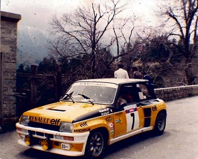 Jean Ragnotti - Jean-Marc Andrié
26º Tour de Corse - Rallye de France 1982. Renault 5 Turbo (50 VP 91). Clasificado 1º.

Del 6 al 8 de Mayo, Ajaccio, Córcega, Francia.
Superficie: asfalto.

El Rally tenia un total de 1616.70 km de los que 1176.10 km divididos en 27 tramos eran especiales.

Se inscribieron 181 equipos, tomaron la salida 177, finalizaron 47.@
Palabras clave: ;Renault;Turbo;Corcega;1982;Corse