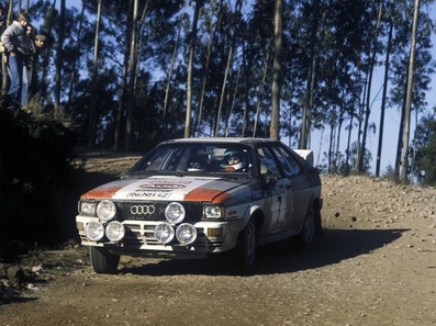 Michèle Mouton - Fabrizia Pons
16º Rallye de Portugal Vinho do Porto 1982. Audi Quattro (IN-NH 42). Clasificada 1ª.

Del 3 al 6 de Marzo, Estoril, Cascais, Lisboa, Portugal.
Superficie: asfalto - tierra.
El Rally tenia un total 2312 km de los que 637.07 km divididos 40 tramos eran especiales.
Se inscribieron 107 equipos, tomaron 91, finalizaron 23.@
Palabras clave: Michele_Mouton;Audi;Quattro;Portugal;1982;mujeres;Womens